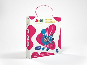 Набор для создания глиняной птички Олли (Arti, Г000684)